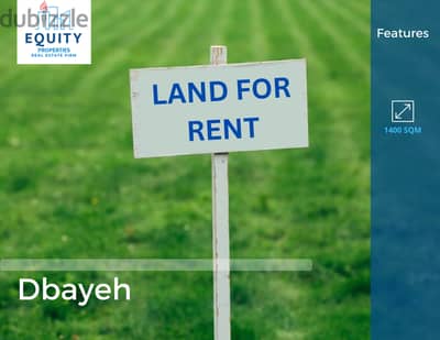 2500 SQM Land For Rent In Dbayeh أرض للإيجار #FR148843