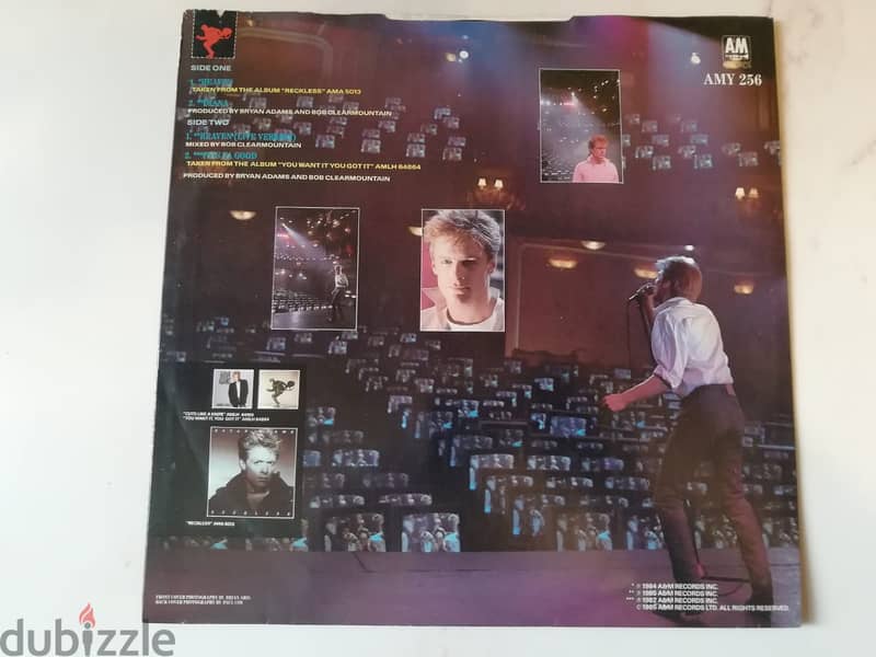 Bryan Adams "Heaven" 45T 12" 1