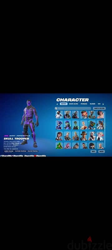 fortnite account(for trade/wehyet allah mch fake aw scam) 3