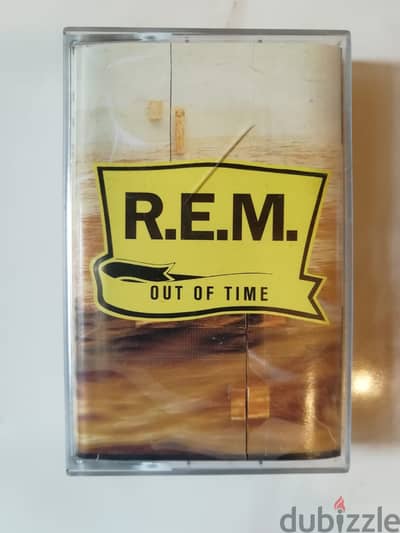 REM "out of time" cassette