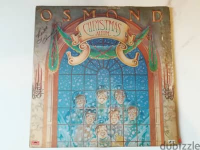 The Osmonds "The Osmond family Christmas album" 2 vinyl album gatefold