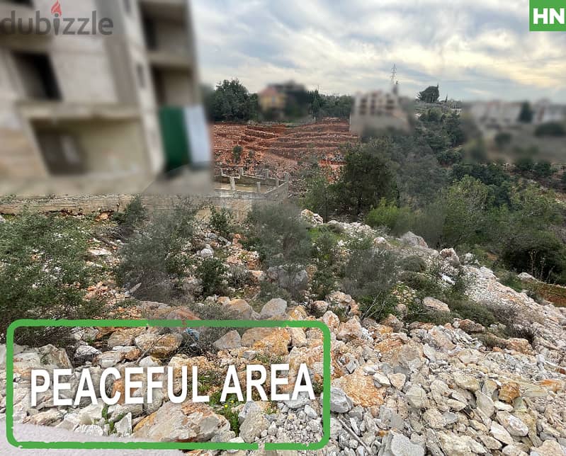 Prime Land with Mountain View in Borjein/برجين REF#HN118348 0