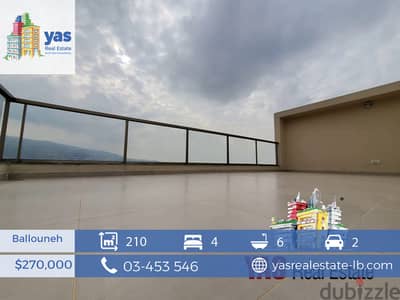 Ballouneh 210m2 + 50m2 Terrace | Brand New | High-End | Catch |