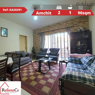 Apartment for sale in Amchit شقة للبيع في عمشيت