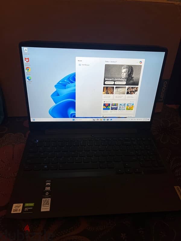 gaming lenovo ipeapad3 i5/10300H with gtx 1650 8