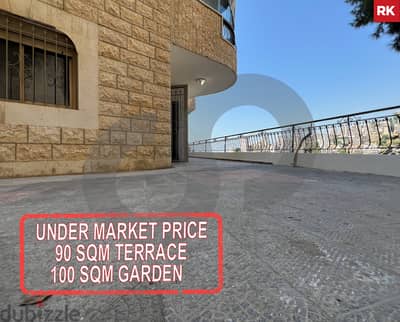 UNDER MARKET PRICE  90 SQM TERRACE IN ANTELIAS ! REF#RK118344 !