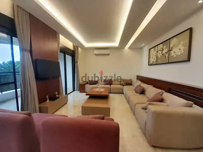 220 SQM Furnished Luxurious Apartment in Baabdat + Mountain View