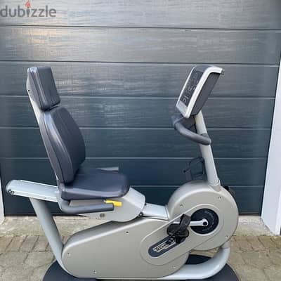 technogym lazy bike fe 4 mna b3d like new made in usa