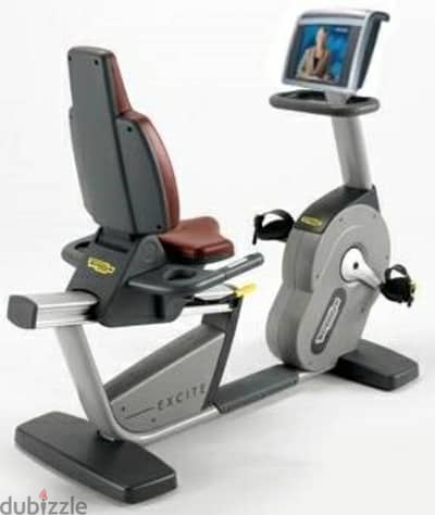 recumbent bike technogym