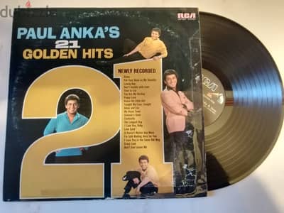 Paul Anka 21 golden hits vinyl