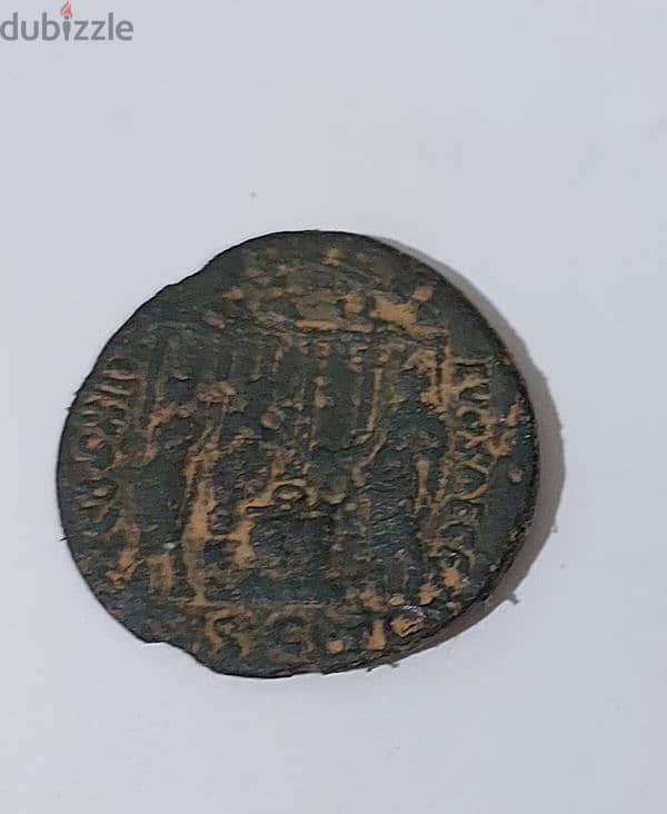 Ancient Roman  Bronze Coin for Emperor Domitian Rome Mint year 88 AD 1