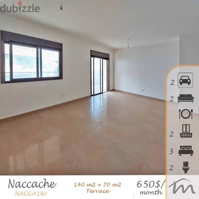 Naccash | Brand New 140m² + 70m² 2 Terraces | Prime Location | Catch