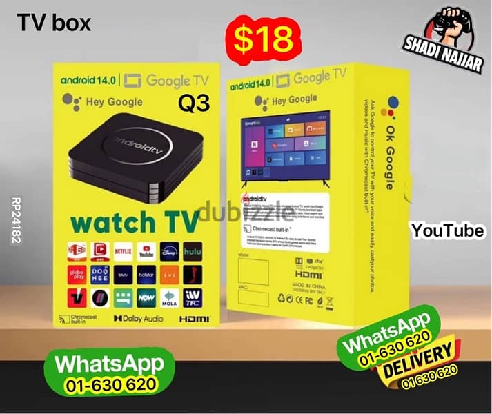 TV box 8g Ram 128GB 0