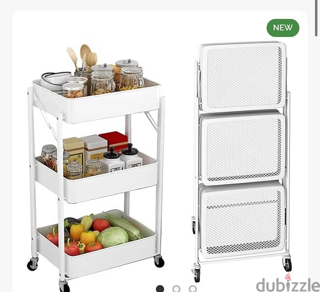 storage trolley cart 0