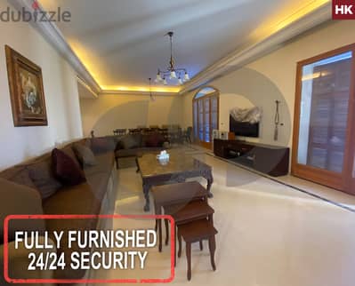 Fully furnished -24/24 security -Bhamdoun Mhatta/بحمدون REF#HK118373