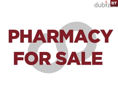 PHARMACY FOR SALE -Sahel Alma, Keserouan/ساحل علما REF#BT118377