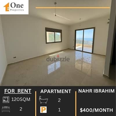 SEA VIEW APARTMENT FOR RENT IN NAHR IBRAHIM