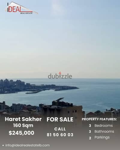 160 SQM Apartment for sale in Haret Sakher REF#JH17488