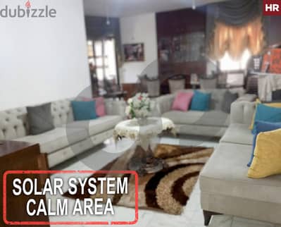 Solar System- Calm Area- Aley Ain El Jdideh/عين الجديده REF#HR118378