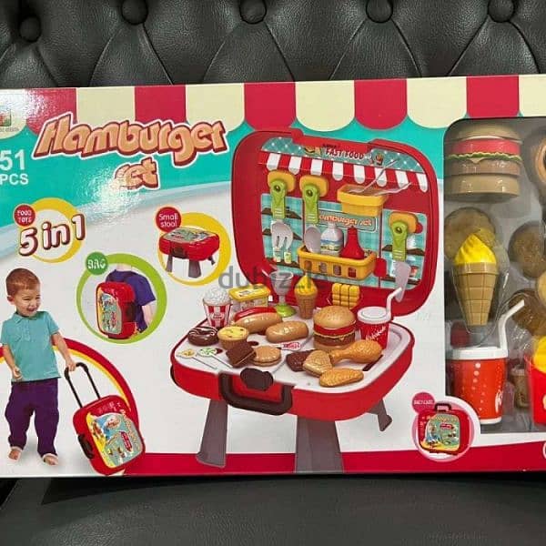 German store hamburger set 51pcs 0