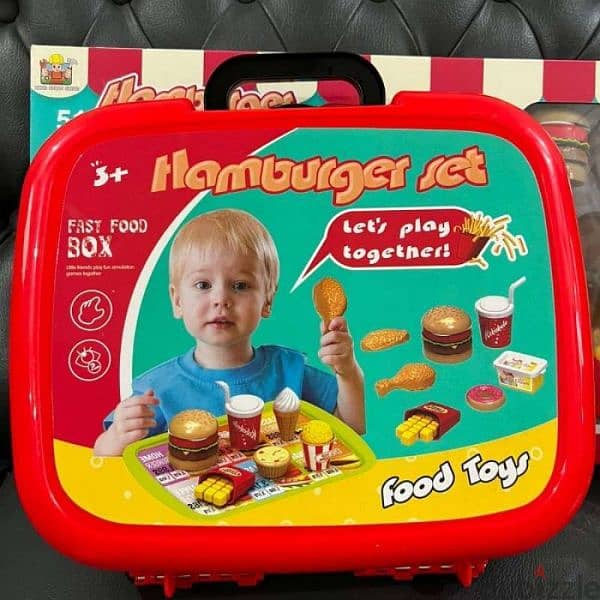 German store hamburger set 51pcs 2