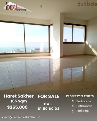 165 SQM Apartment for sale in Haret Sakher REF#JH17489