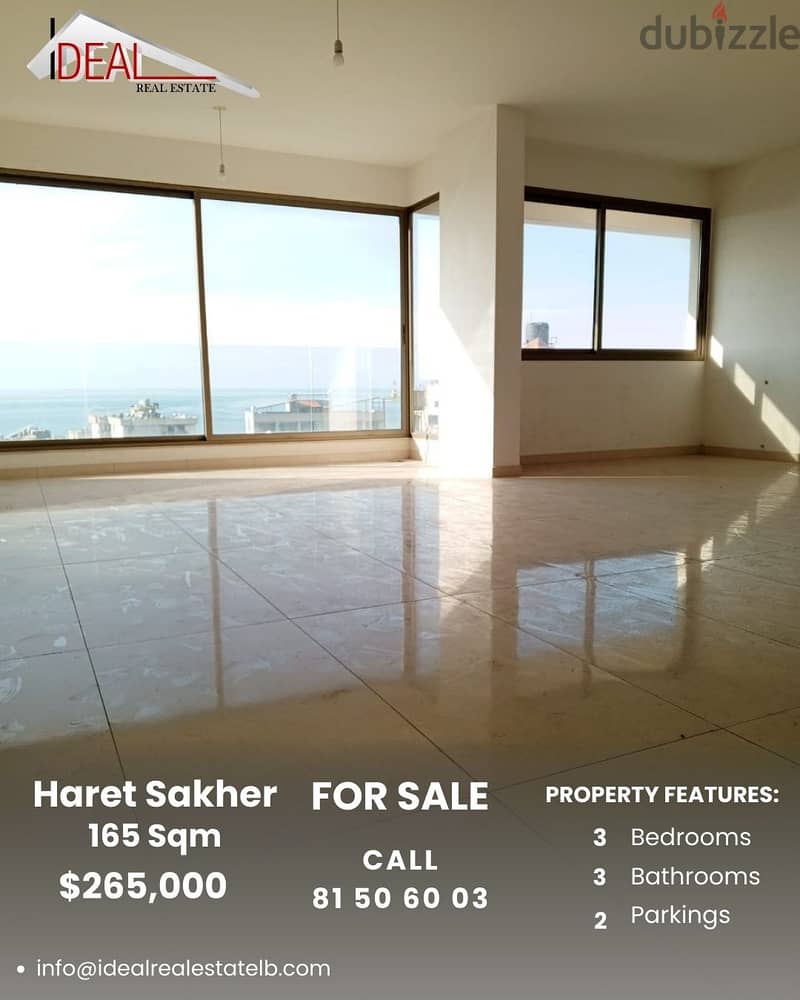 165 SQM Apartment for sale in Haret Sakher REF#JH17489 0