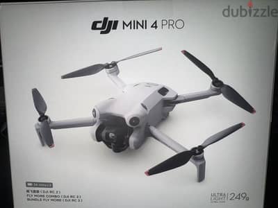 DJI Mini 4 Pro Fly More Combo Camera Drone (with RC 2 Remote