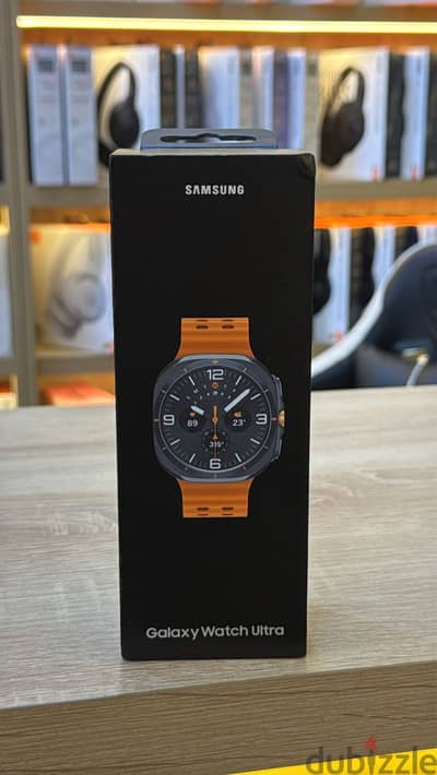 Samsung Galaxy Watch Ultra 47mm Titanium Gray / orange marine band