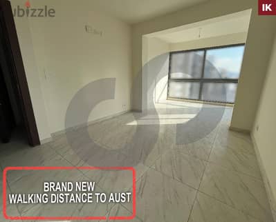 BRAND NEW + WALKING DISTANCE TO AUST - Achrafieh/اشرفيه REF#IK118391