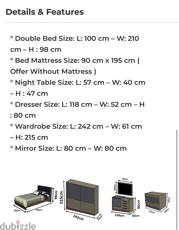 Bedroom (used 2 months only) 1