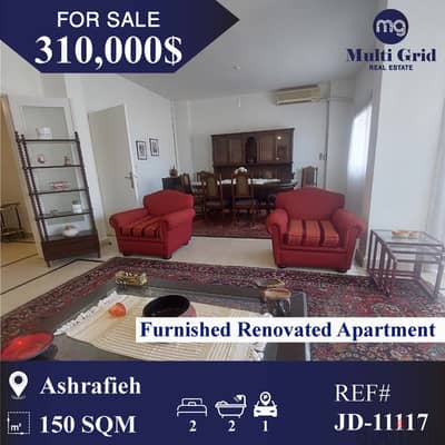 JD-11117 / Apartment for Sale in Achrafieh, شقة للبيع في الأشرفية