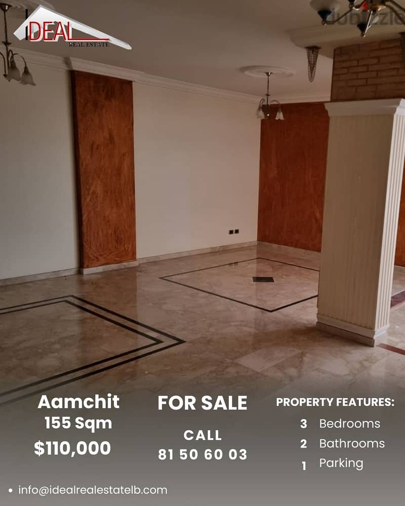 155 SQM Apartment for sale in Aamchit REF#JH17490 0