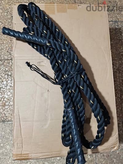 battle rope 6 meters  new 30$