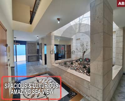 Spacious & Luxurious- Sea view- Halat - Jbeil/حالات, جبيل REF#AB118401