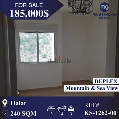 KS-1262-00 / Duplex for Sale in Halat, شقة للبيع في حالات