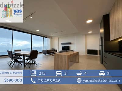 Cornet El Hamra 215m2 | Furnished | Modern | Classy Area | KR |