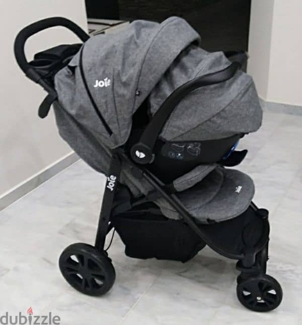 stroller and car seat with base 3