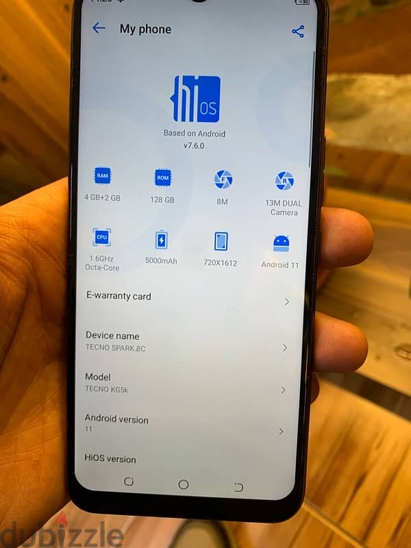 tecno spark 8c 128 5