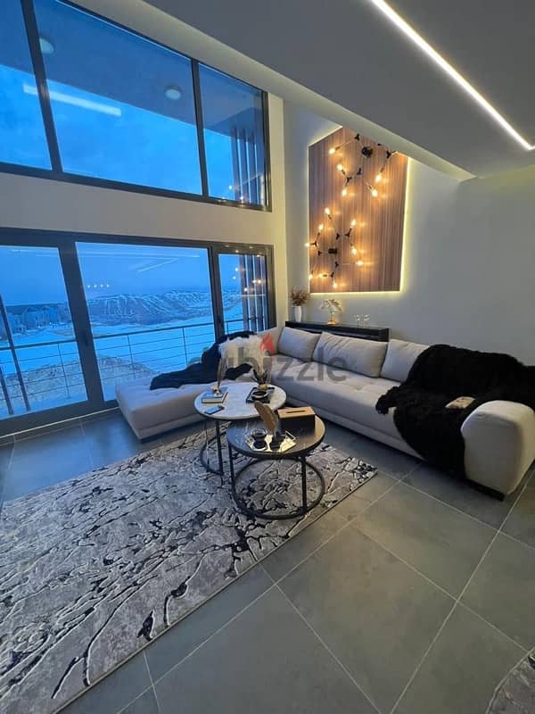 Modern Double Height Ceiling Loft For Sale In The Heart Of Faqra 8