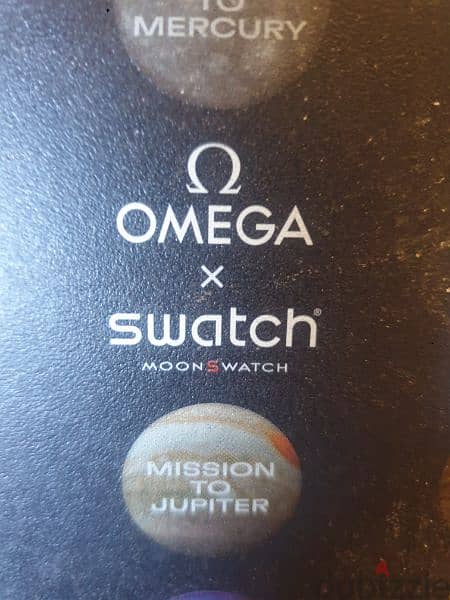 omega swatch mission on earth with box and papers like new 1