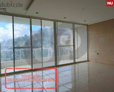 high end finishing,mountain views,broumana/برمانا REF#NU118412