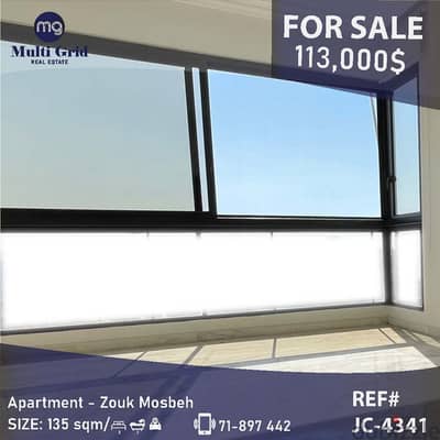 JC-4341 / Apartment for Sale in Zouk Mosbeh , شقة للبيع في زوق مصبح