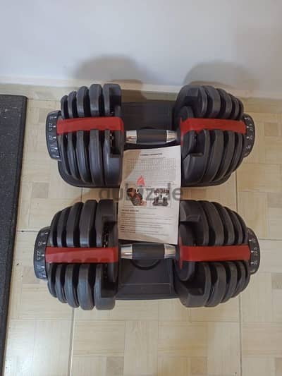 Adjustable Dumbbells GEO sport معدات رياضية متنوعة