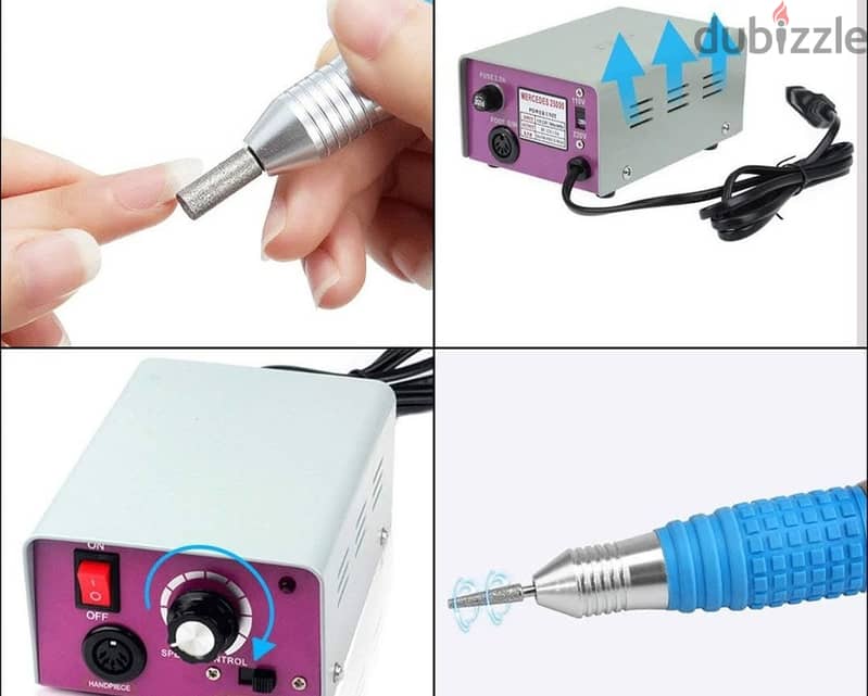 Electric Nail Drill Manicure Machine Apparatus for Manicure Pedicure 3