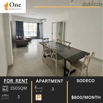 APARTMENT FOR RENT IN SODECO