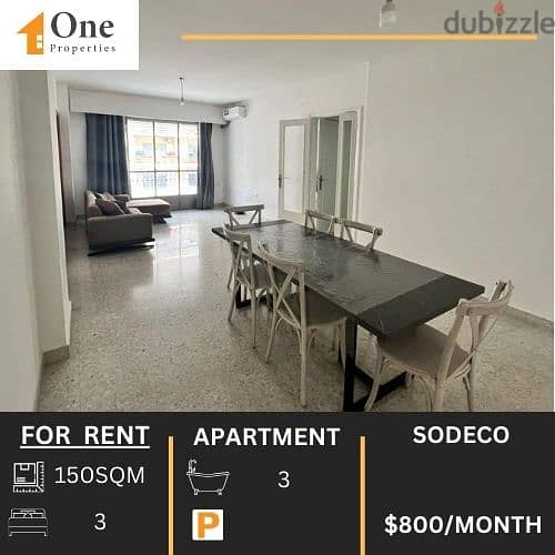 APARTMENT FOR RENT IN SODECO 0