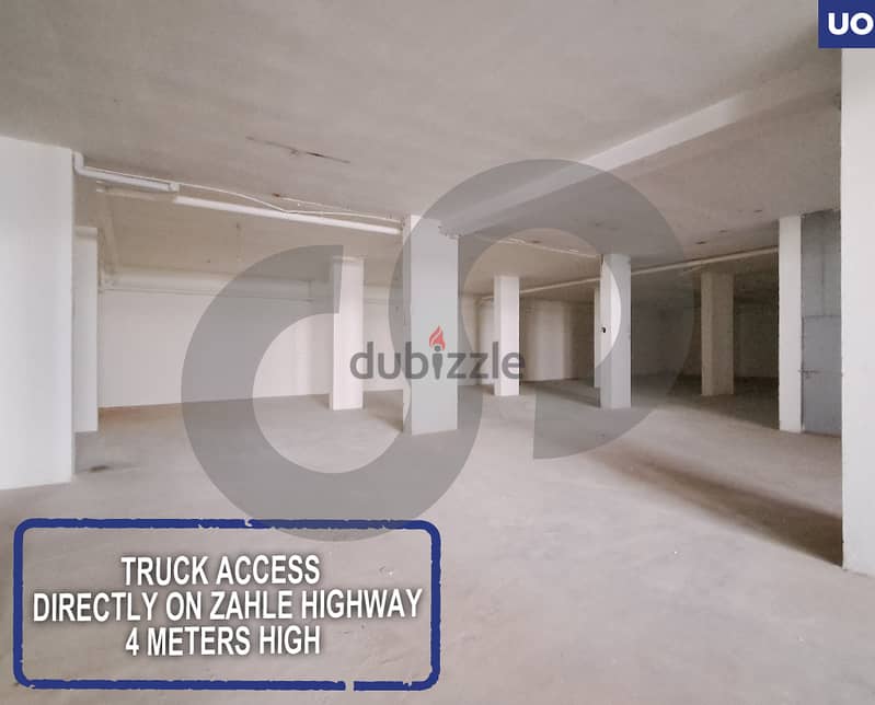 Truck access- Directly on Zahle Highway /زحله REF#UO118434 0