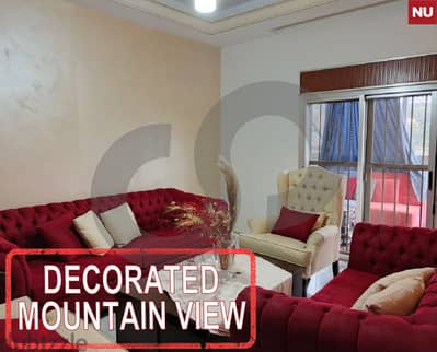 terrace for summer vibes,easy access atchaneh/العطشانة REF#NU118428