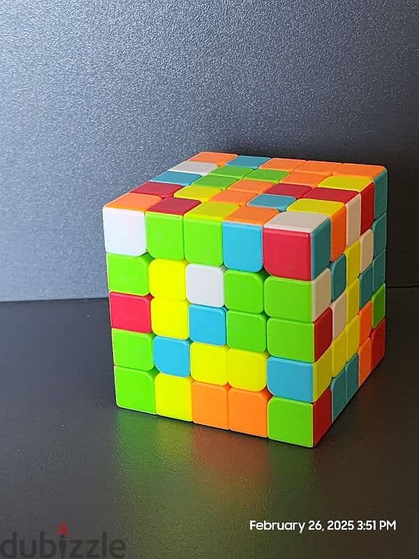 5x5 rubiks cube 0